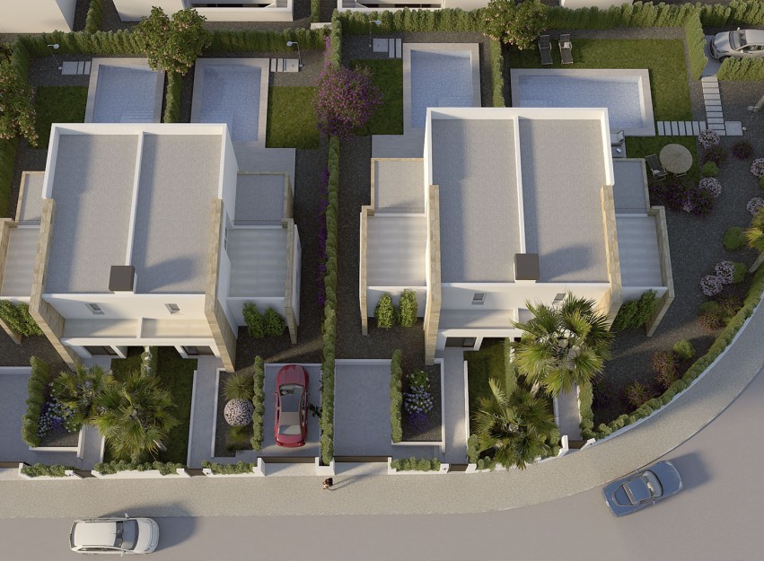 Nieuwbouw Woningen - terraced - La Finca Golf