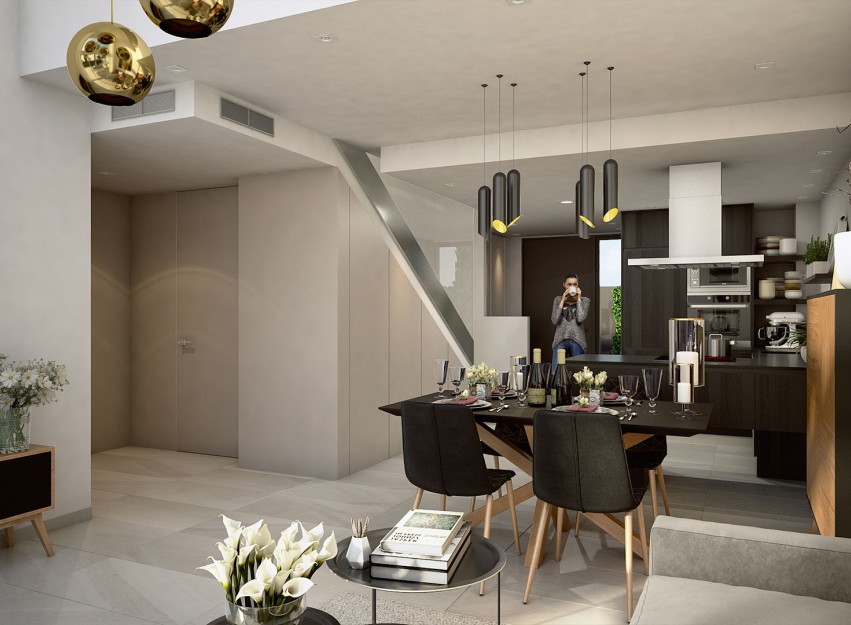 Nieuwbouw Woningen - terraced - La Finca Golf