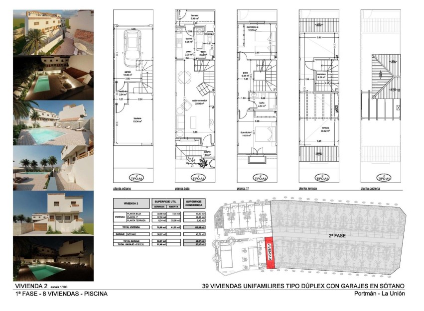 Nieuwbouw Woningen - Town House - La Union - centro
