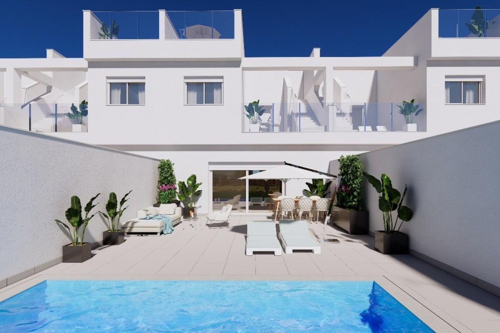 Nieuwbouw Woningen - Town House - Los Alcázares - Serena Golf