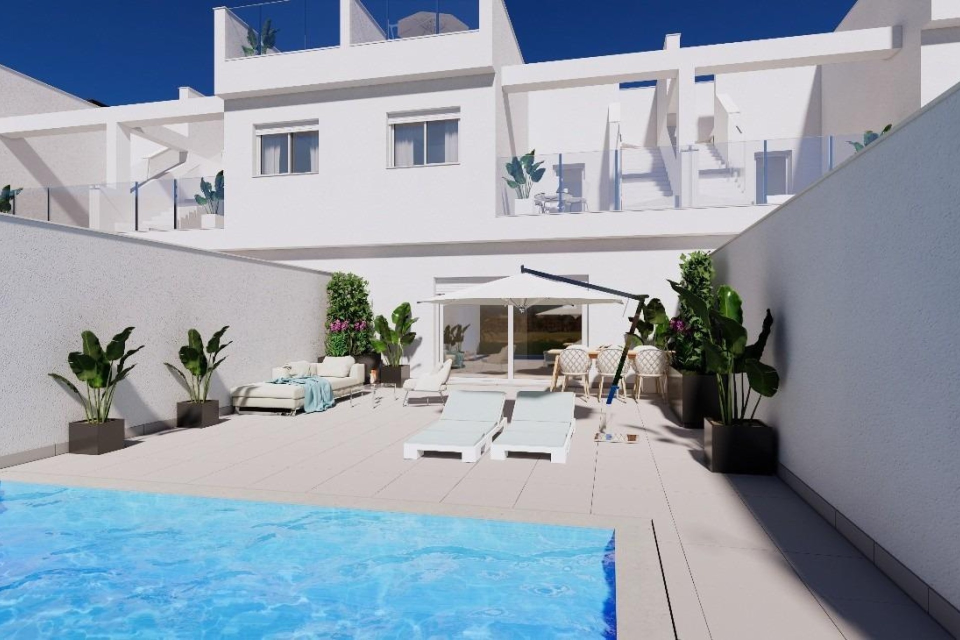 Nieuwbouw Woningen - Town House - Los Alcázares - Serena Golf
