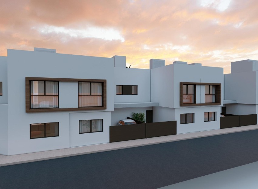 Nieuwbouw Woningen - Town House - San Javier - pueblo