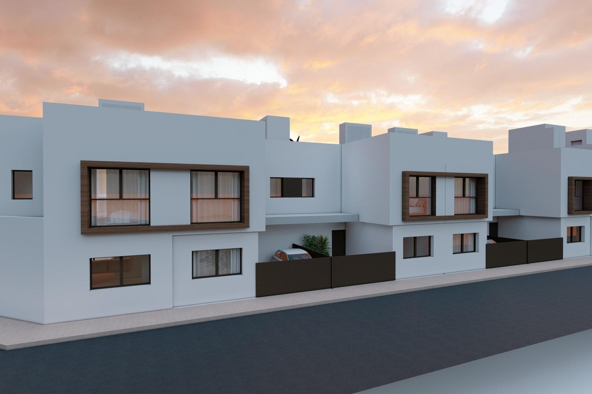Nieuwbouw Woningen - Town House - San Javier - pueblo