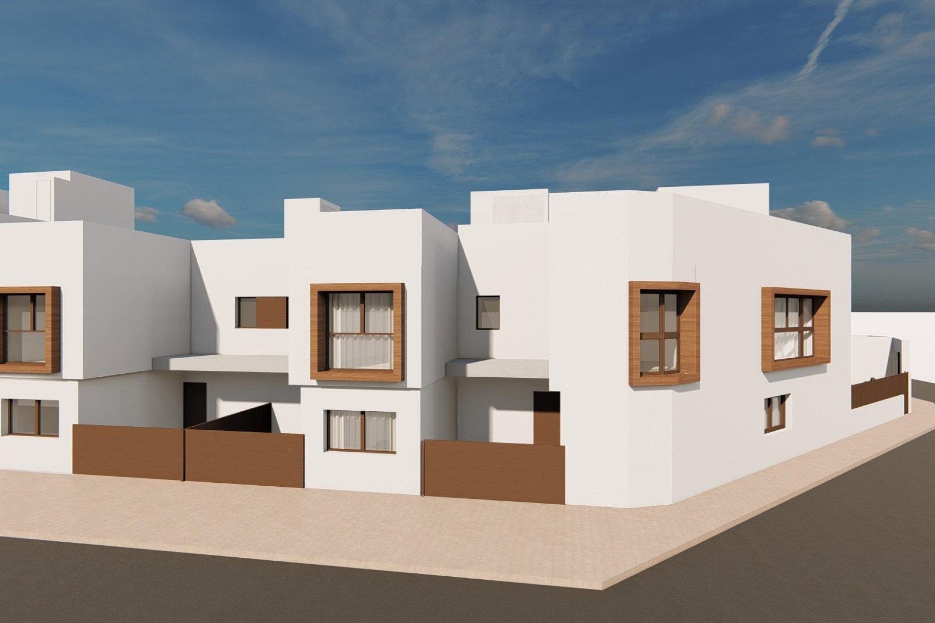 Nieuwbouw Woningen - Town House - San Javier - pueblo