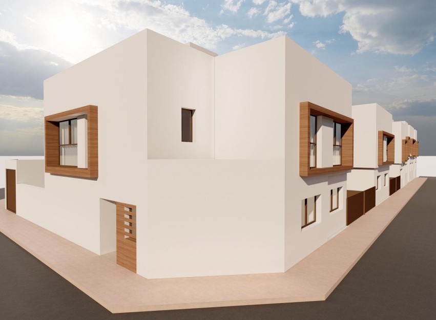 Nieuwbouw Woningen - Town House - San Javier - pueblo