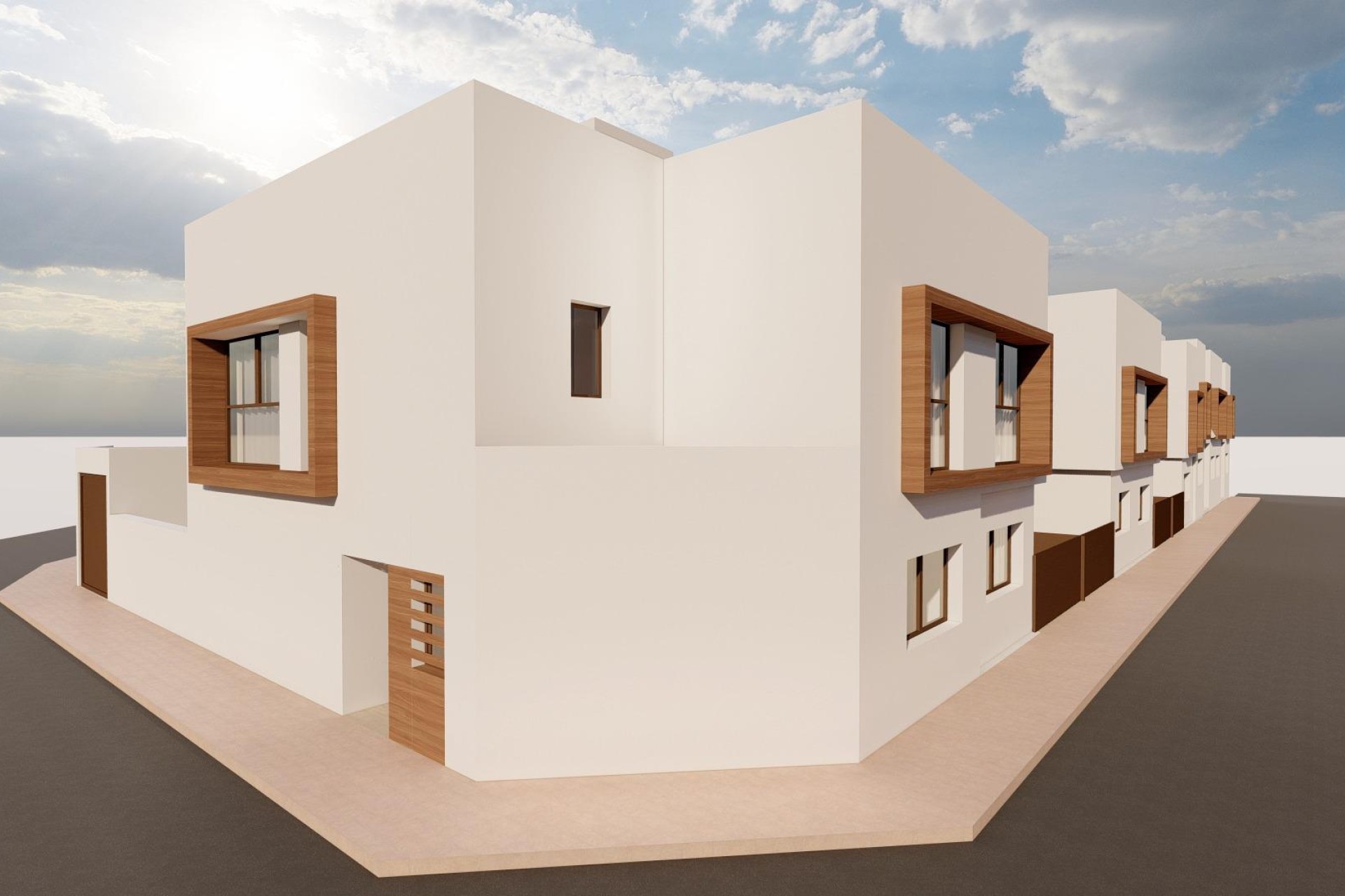 Nieuwbouw Woningen - Town House - San Javier - pueblo