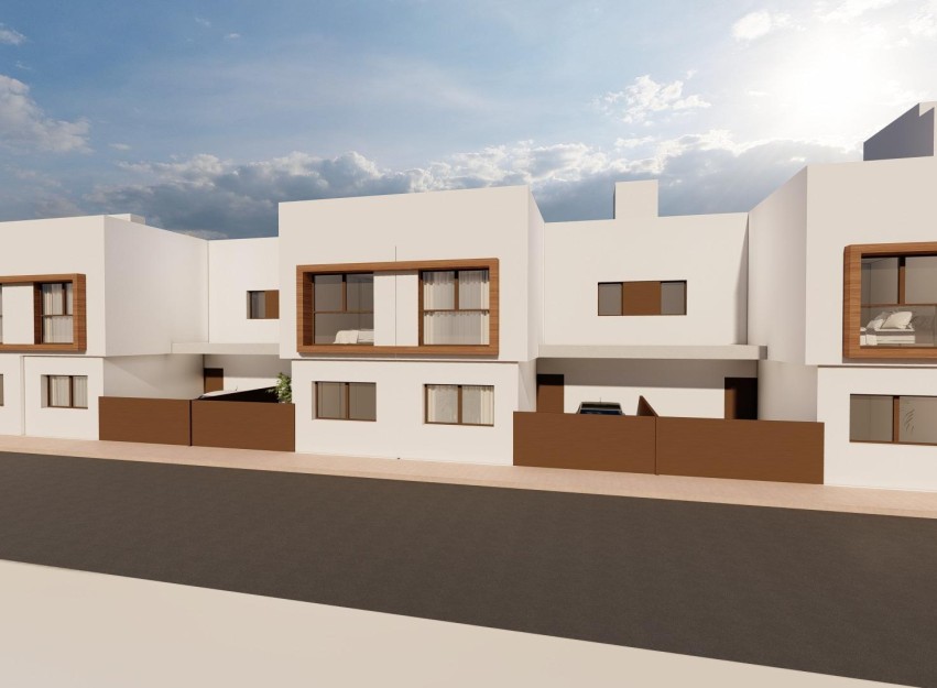 Nieuwbouw Woningen - Town House - San Javier - pueblo