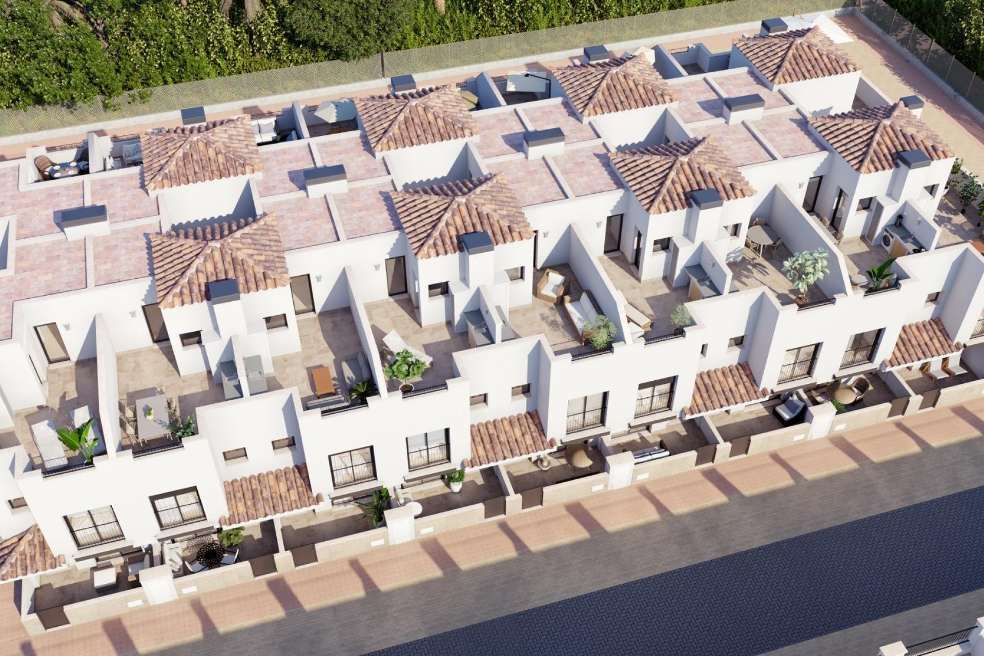 Nieuwbouw Woningen - Town House - Torre Pacheco - Santa Rosalia pueblo