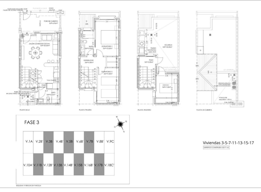 Nieuwbouw Woningen - Town House - Torre Pacheco - Santa Rosalia pueblo
