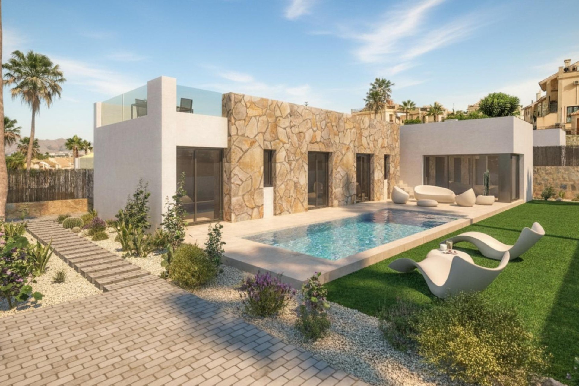 Nieuwbouw Woningen - Villa - Algorfa - La Finca Golf