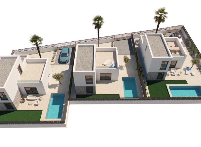 Nieuwbouw Woningen - Villa - Algorfa - La Finca Golf