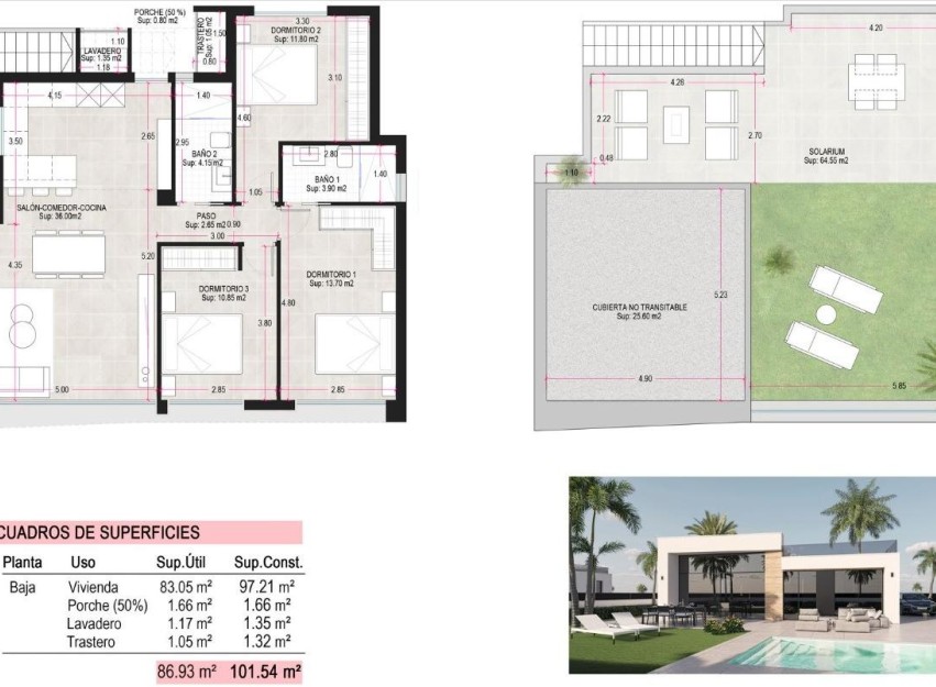 Nieuwbouw Woningen - Villa - Alhama de Murcia - Condado De Alhama