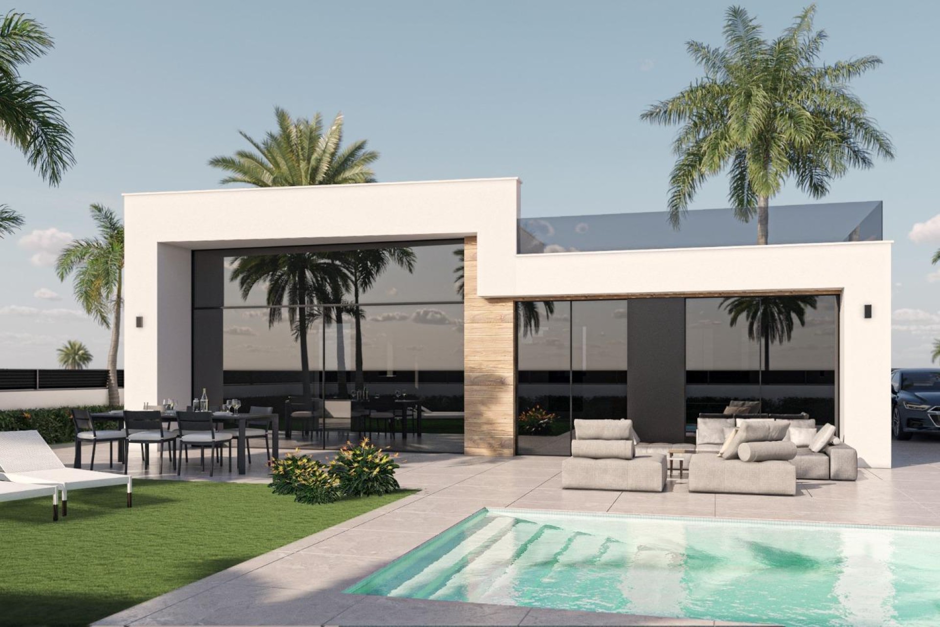 Nieuwbouw Woningen - Villa - Alhama de Murcia - Condado De Alhama