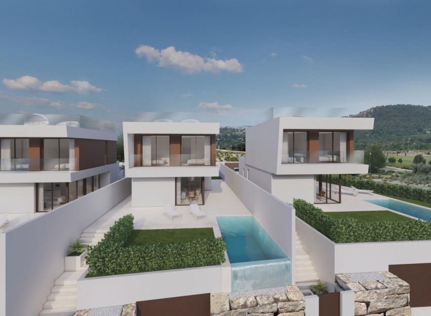 Nieuwbouw Woningen - Villa - Finestrat - Puig Campana Golf
