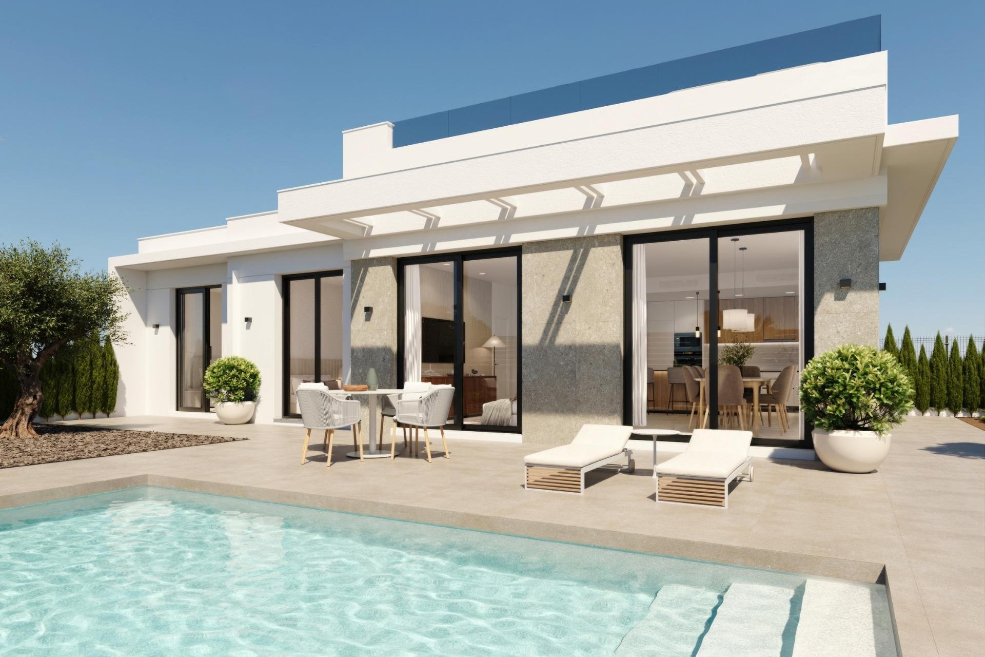 Nieuwbouw Woningen - Villa - Fuente Alamo - Hacienda Del Álamo Golf