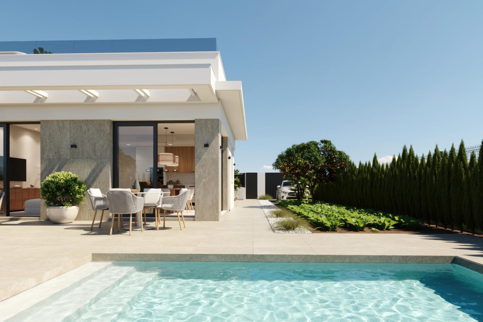 Nieuwbouw Woningen - Villa - Fuente Alamo - Hacienda Del Álamo Golf