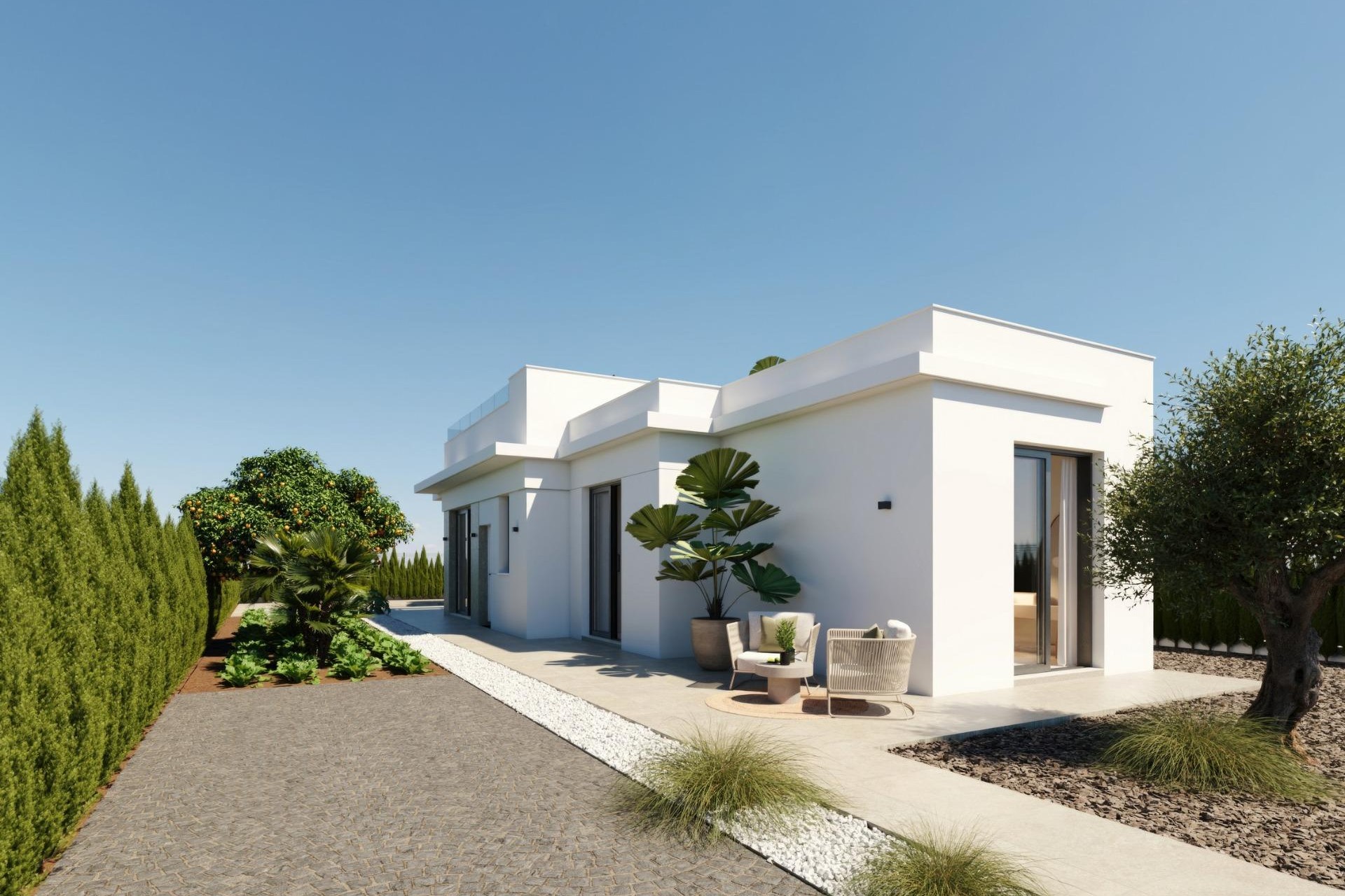 Nieuwbouw Woningen - Villa - Fuente Alamo - Hacienda Del Álamo Golf