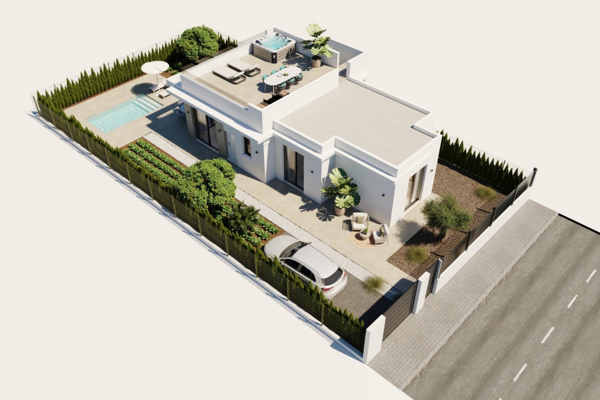 Nieuwbouw Woningen - Villa - Fuente Alamo - Hacienda Del Álamo Golf