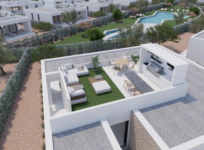 Nieuwbouw Woningen - Villa - Fuente Alamo - Hacienda del Alamo