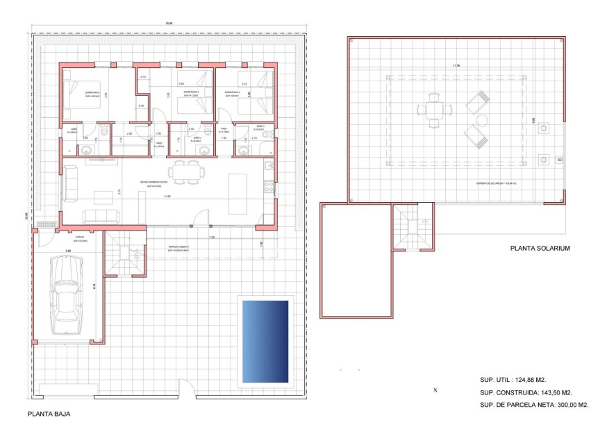 Nieuwbouw Woningen - Villa - Fuente Alamo - La Pinilla