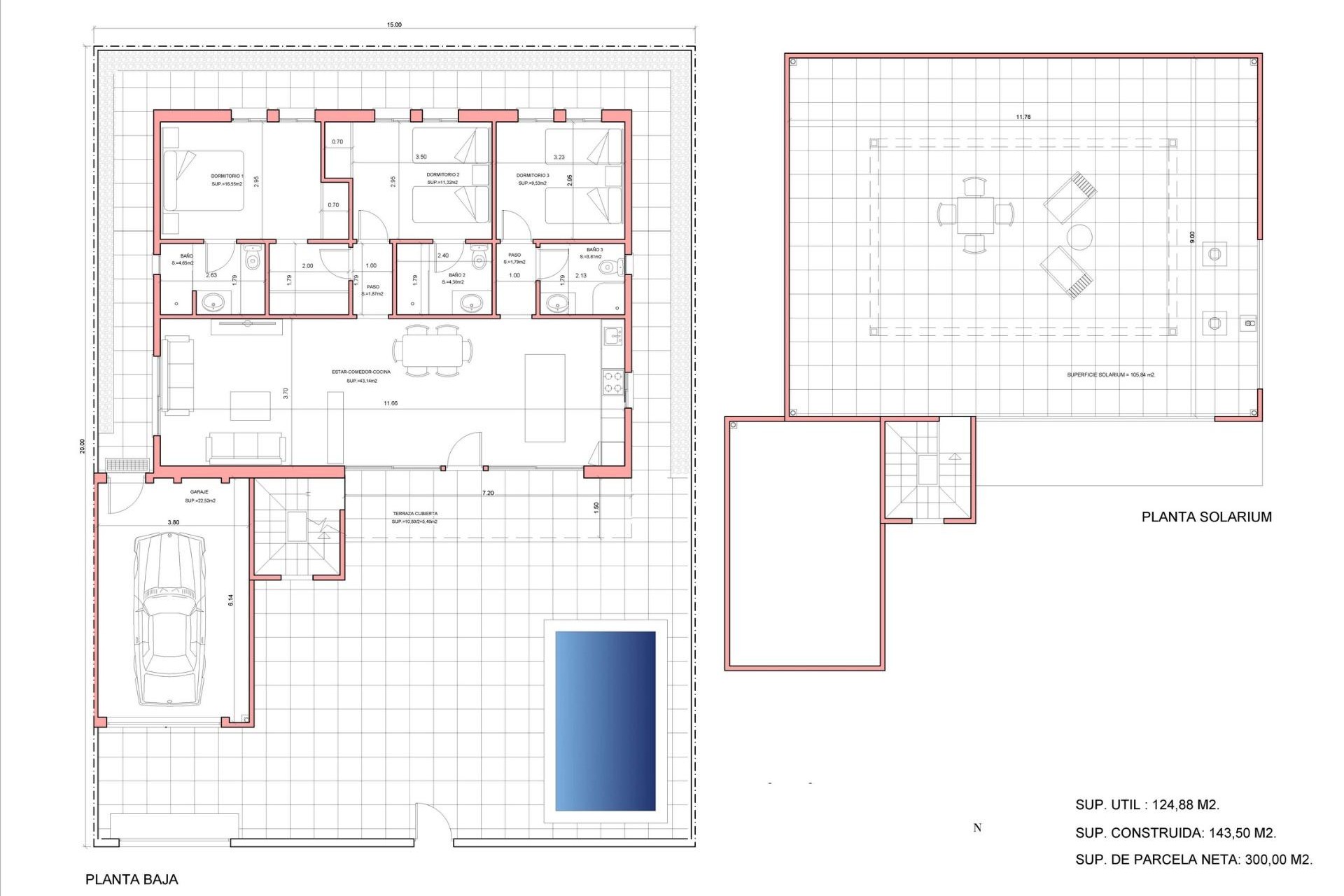 Nieuwbouw Woningen - Villa - Fuente Alamo - La Pinilla