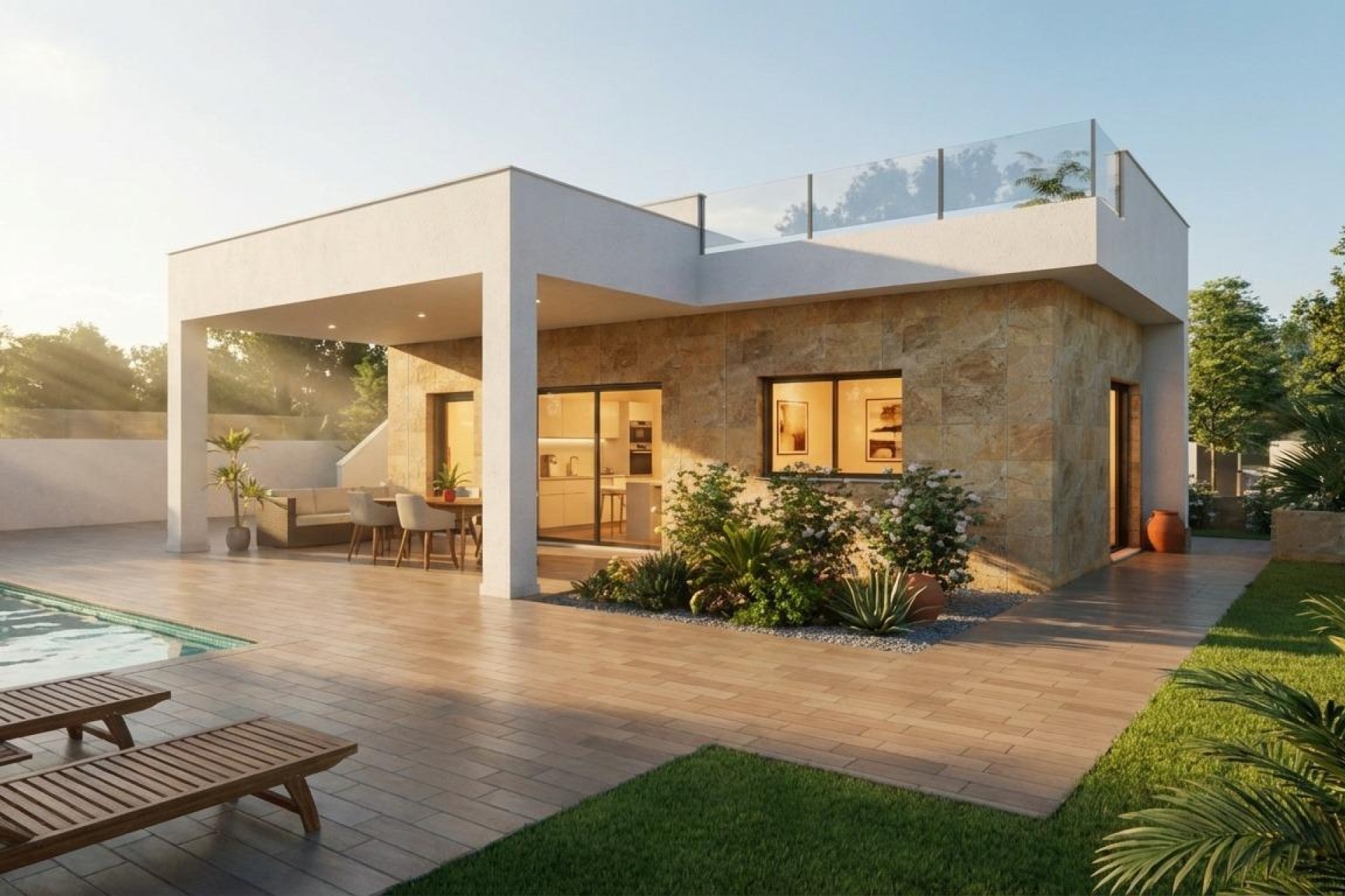 Nieuwbouw Woningen - Villa - Jacarilla - Vistabella