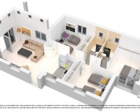 Nieuwbouw Woningen - Villa - Los Alcázares - Serena Golf