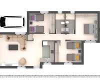 Nieuwbouw Woningen - Villa - Los Alcázares - Serena Golf