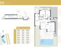 Nieuwbouw Woningen - Villa - Los Alcázares - Serena Golf