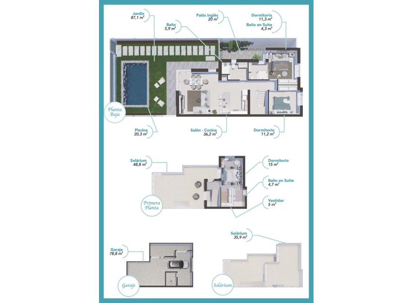 Nieuwbouw Woningen - Villa - Los Alcázares - Torre del Rame