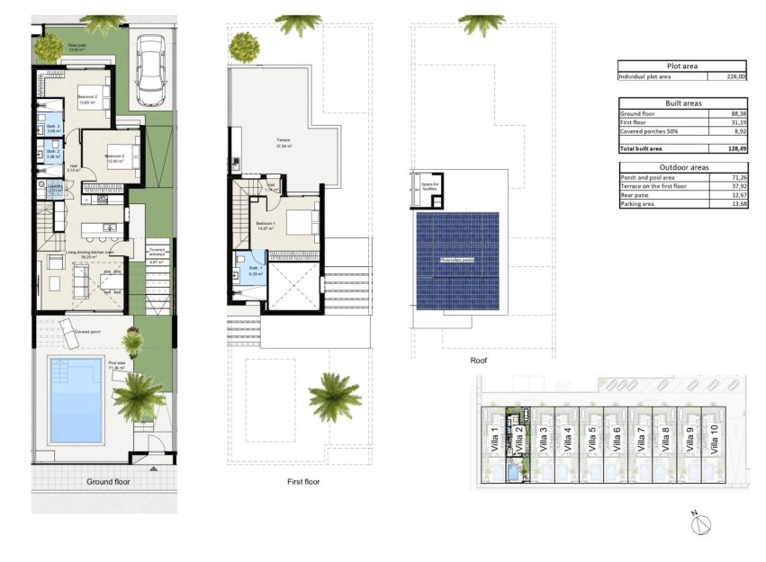 Nieuwbouw Woningen - Villa - Los Nietos - Los Nietos playa