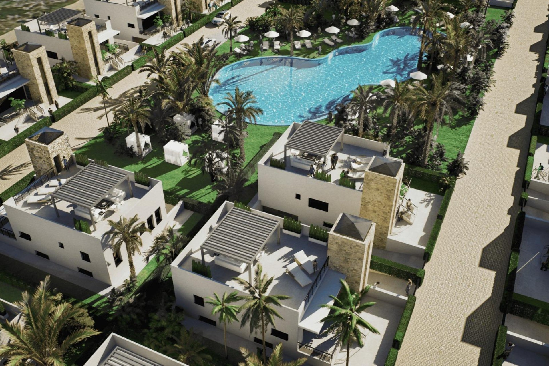 Nieuwbouw Woningen - Villa - Mazarrón - Camposol Golf