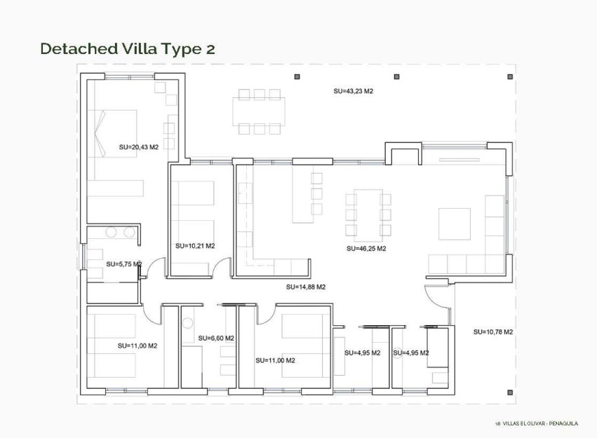 Nieuwbouw Woningen - Villa - Penaguila - El Olivar
