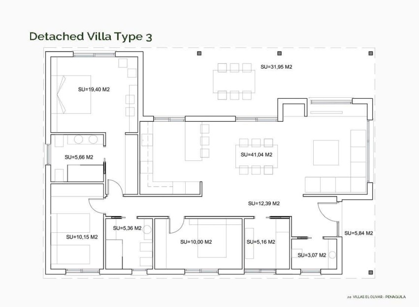 Nieuwbouw Woningen - Villa - Penaguila - El Olivar