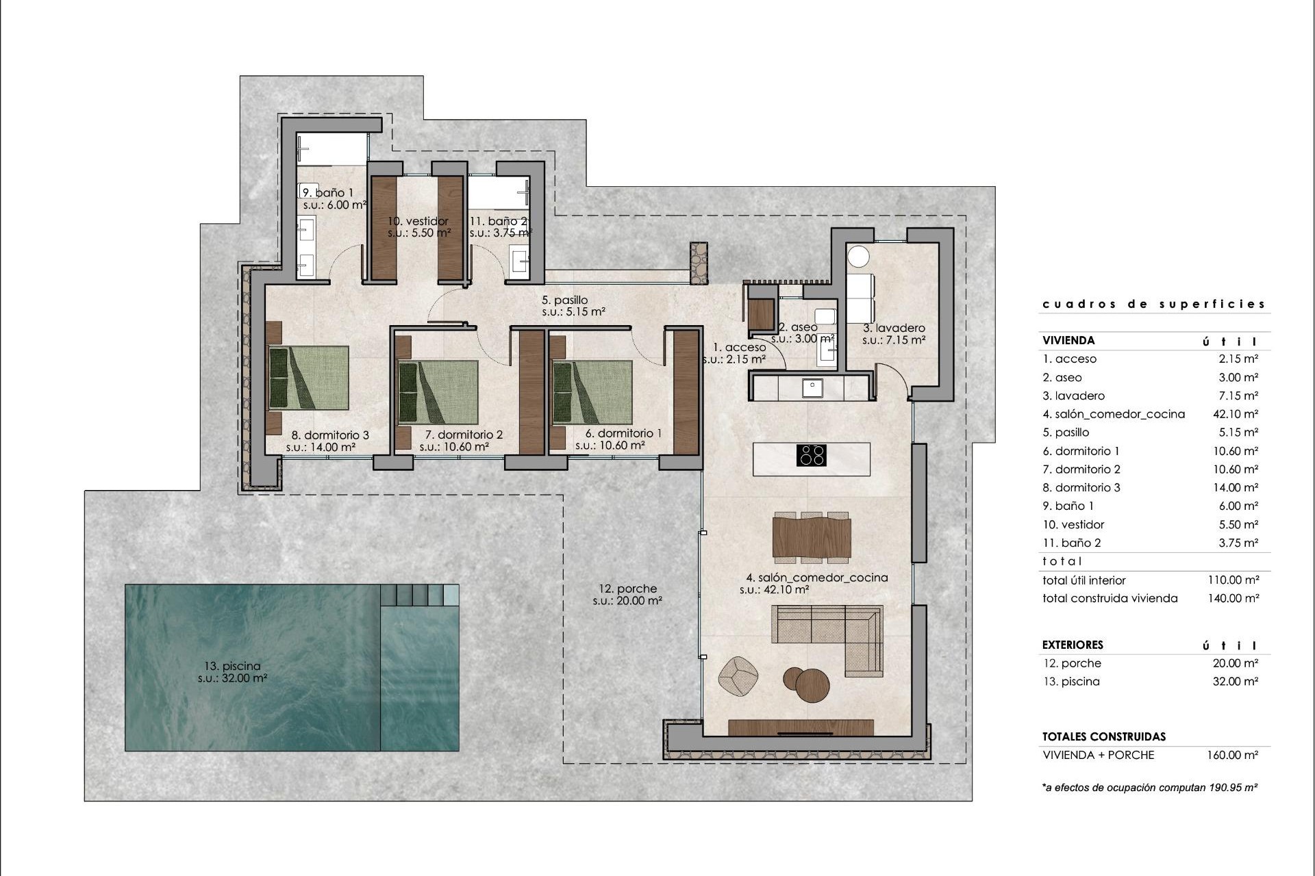 Nieuwbouw Woningen - Villa - Pinoso - Lel
