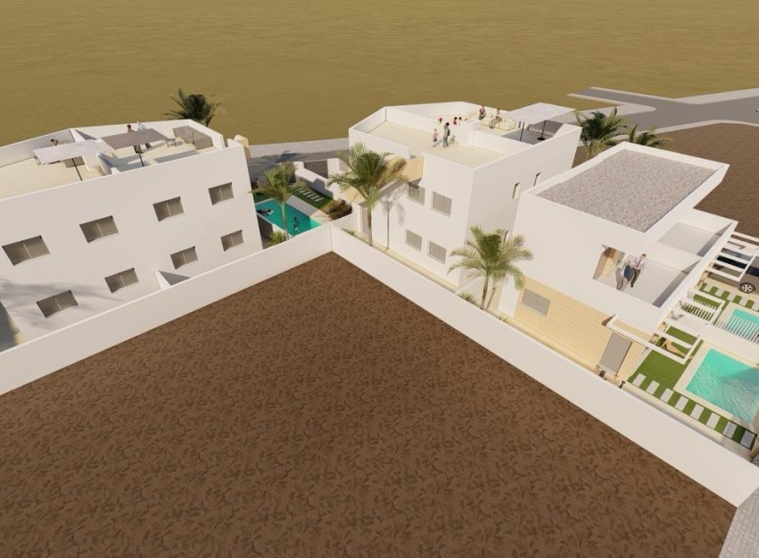 Nieuwbouw Woningen - Villa - Puerto de Mazarron - Mar de Plata