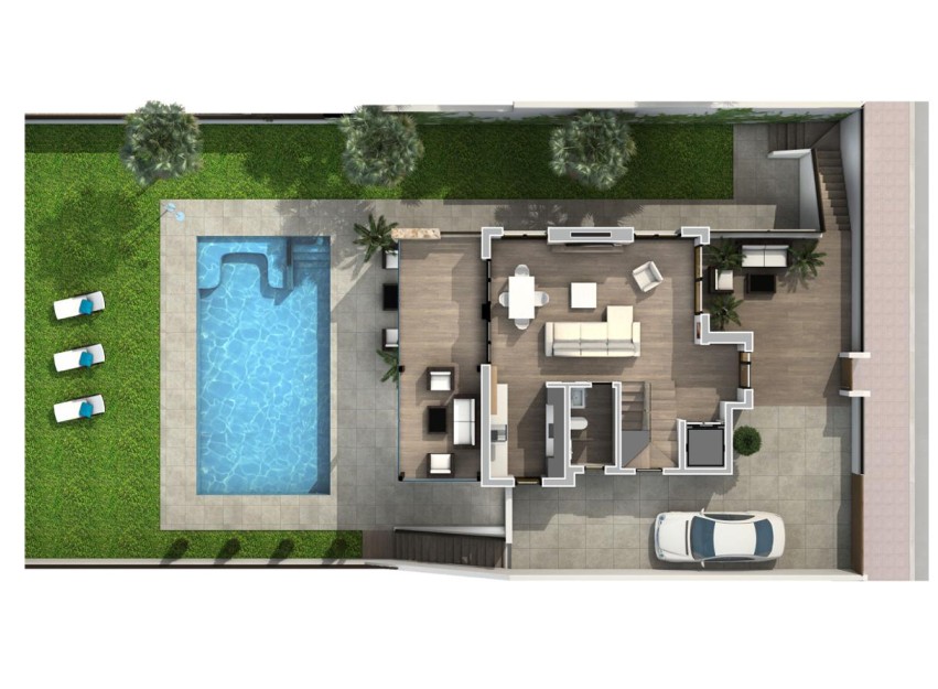 Nieuwbouw Woningen - Villa - Rojales - Golf La Marquesa (Ciudad Quesada)