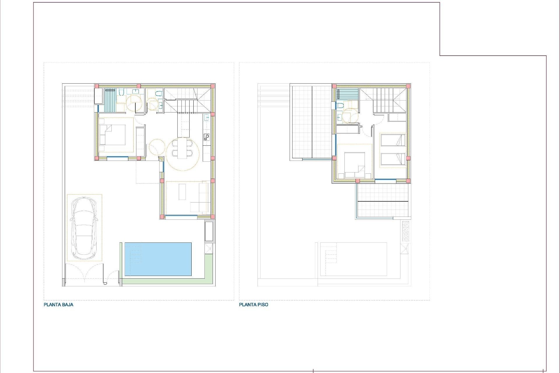Nieuwbouw Woningen - Villa - San Fulgencio - Polideportivo
