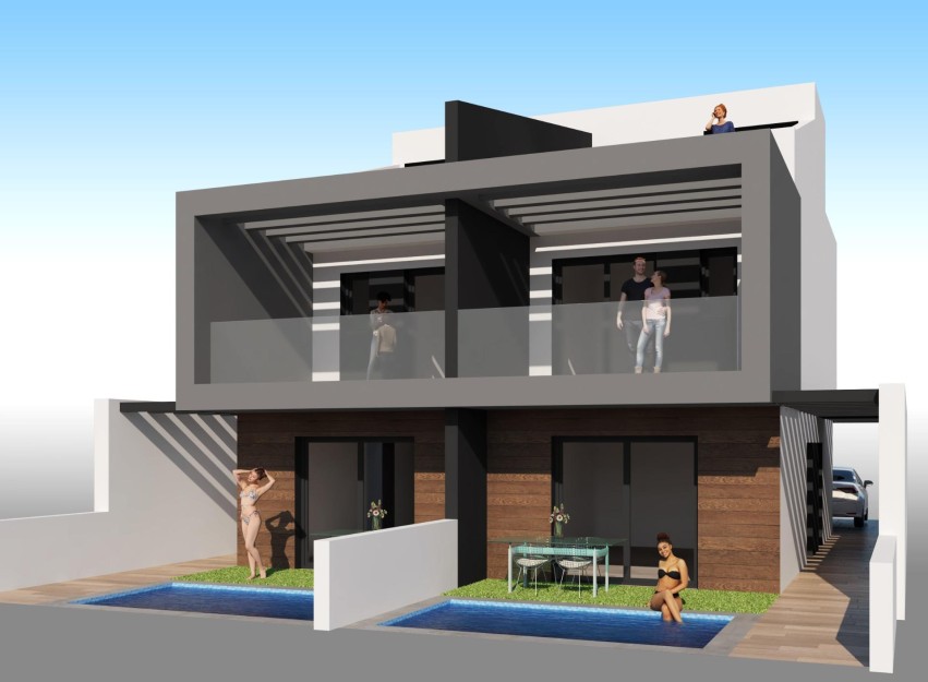 Nieuwbouw Woningen - Villa - San Javier - Santiago De La Ribera