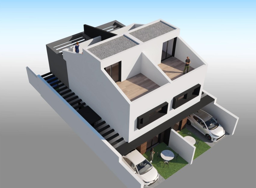 Nieuwbouw Woningen - Villa - San Javier - Santiago De La Ribera