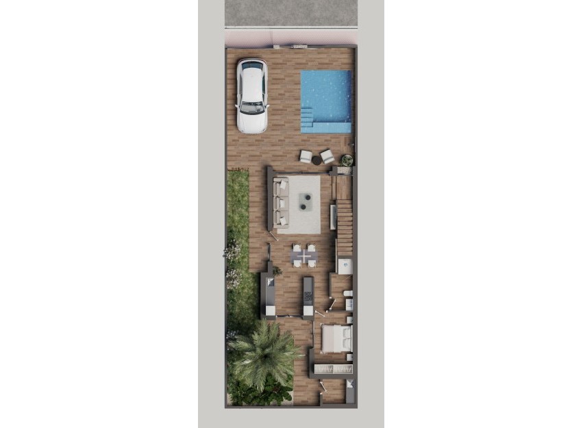 Nieuwbouw Woningen - Villa - San Pedro del Pinatar - Pueblo