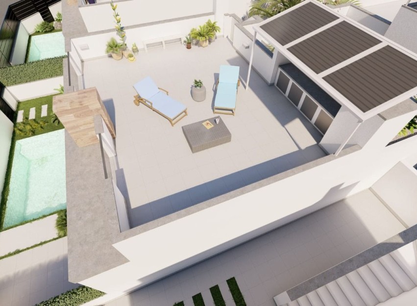 Nieuwbouw Woningen - Villa - Torre Pacheco - Roldán