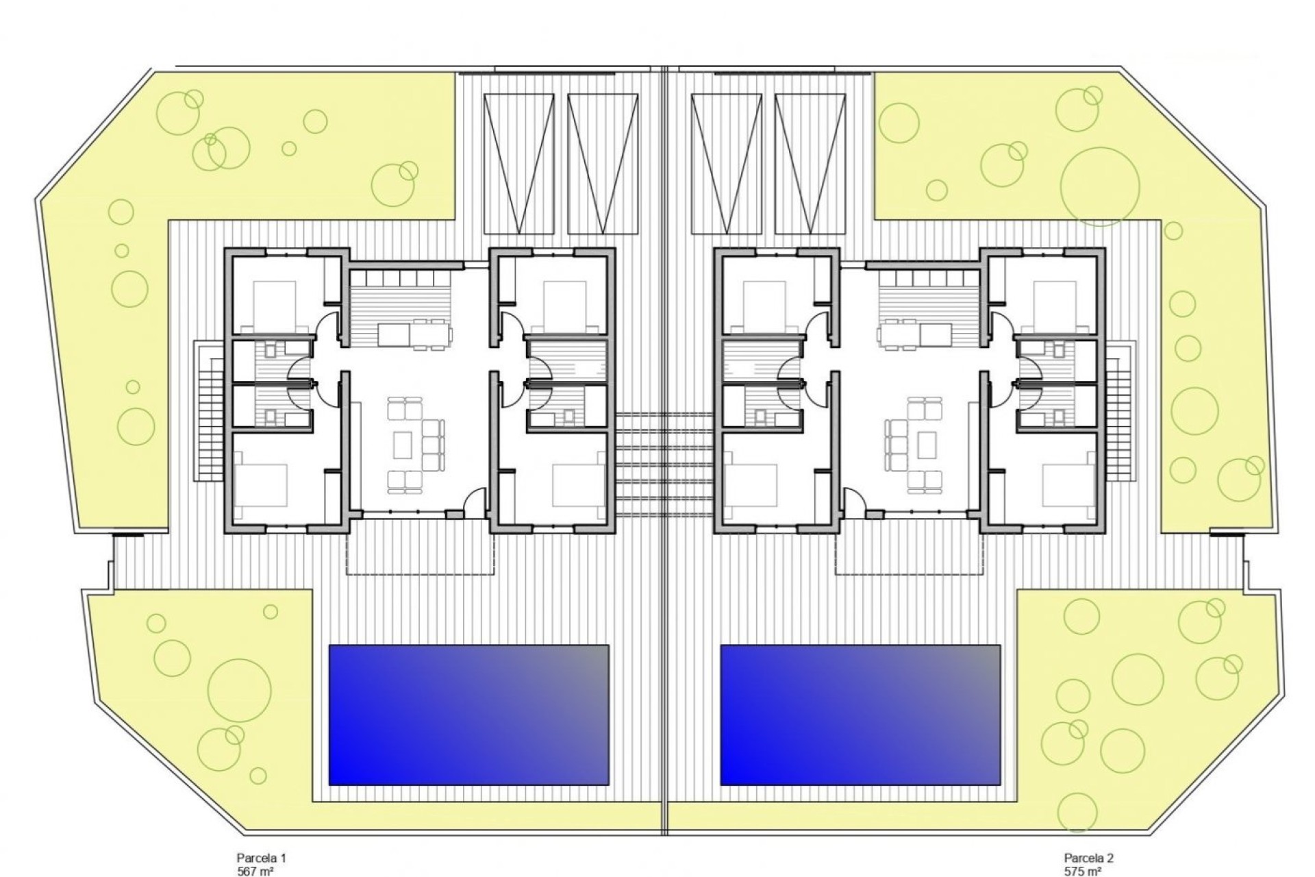Nieuwbouw Woningen - Villa - Torre Pacheco - Roldán
