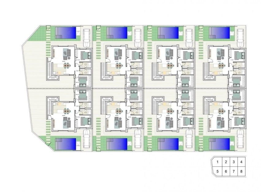 Nieuwbouw Woningen - Villa - Torre Pacheco - Roldán