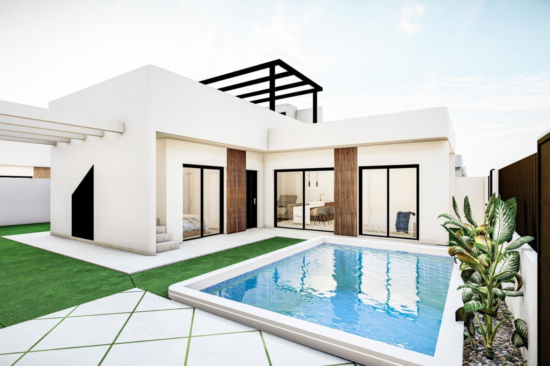 Nieuwbouw Woningen - Villa - Torre Pacheco - Roldán