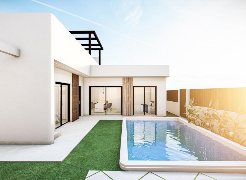 Nieuwbouw Woningen - Villa - Torre Pacheco - Roldán