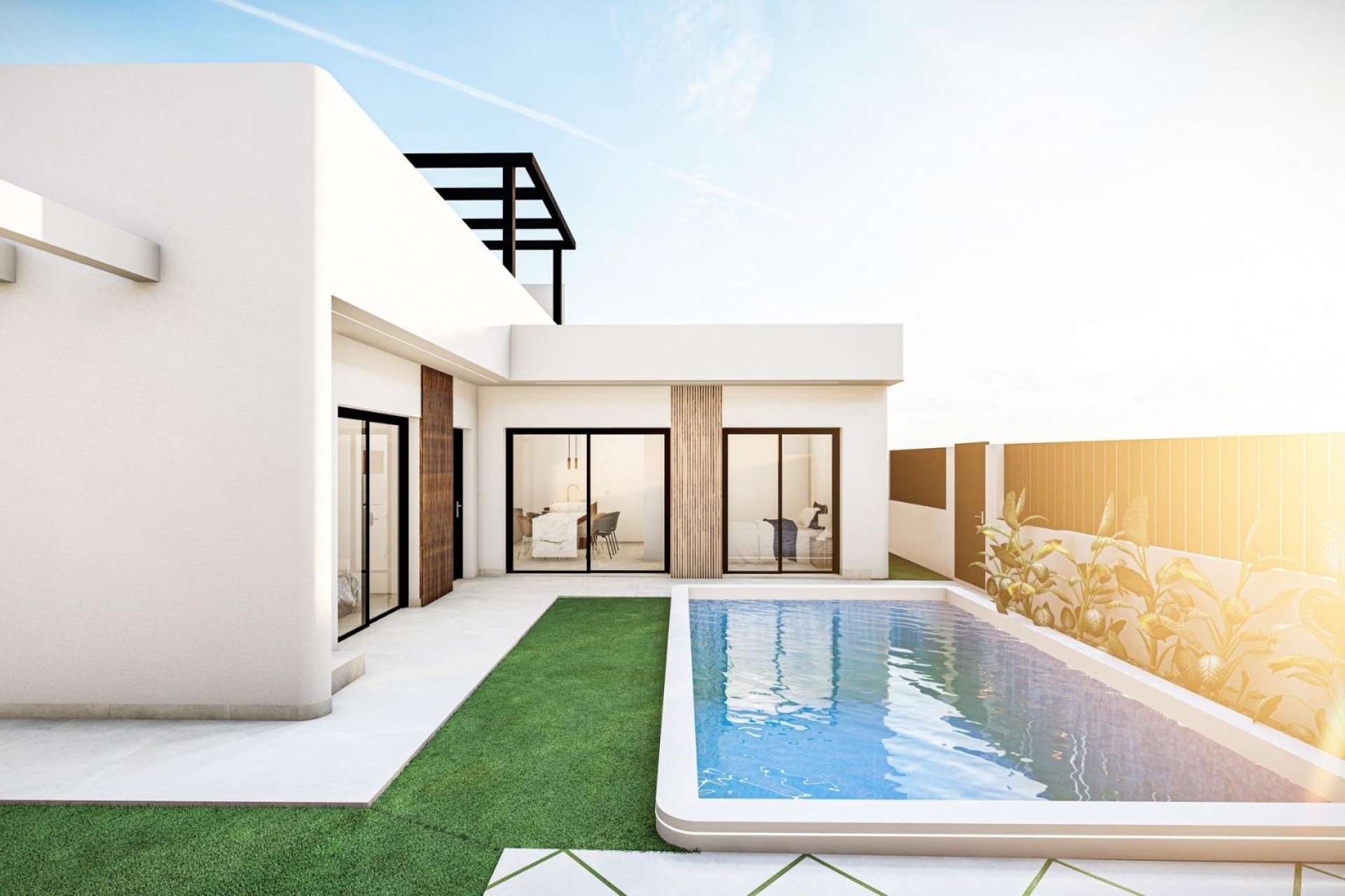 Nieuwbouw Woningen - Villa - Torre Pacheco - Roldán