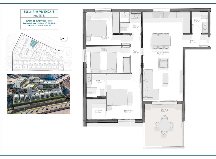 Nouvelle construction - Apartment - Águilas - Playa del Hornillo