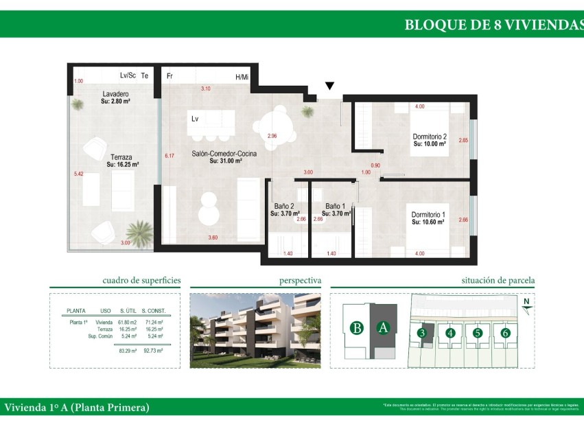 Nouvelle construction - Apartment - Alhama de Murcia - Condado De Alhama Golf Resort