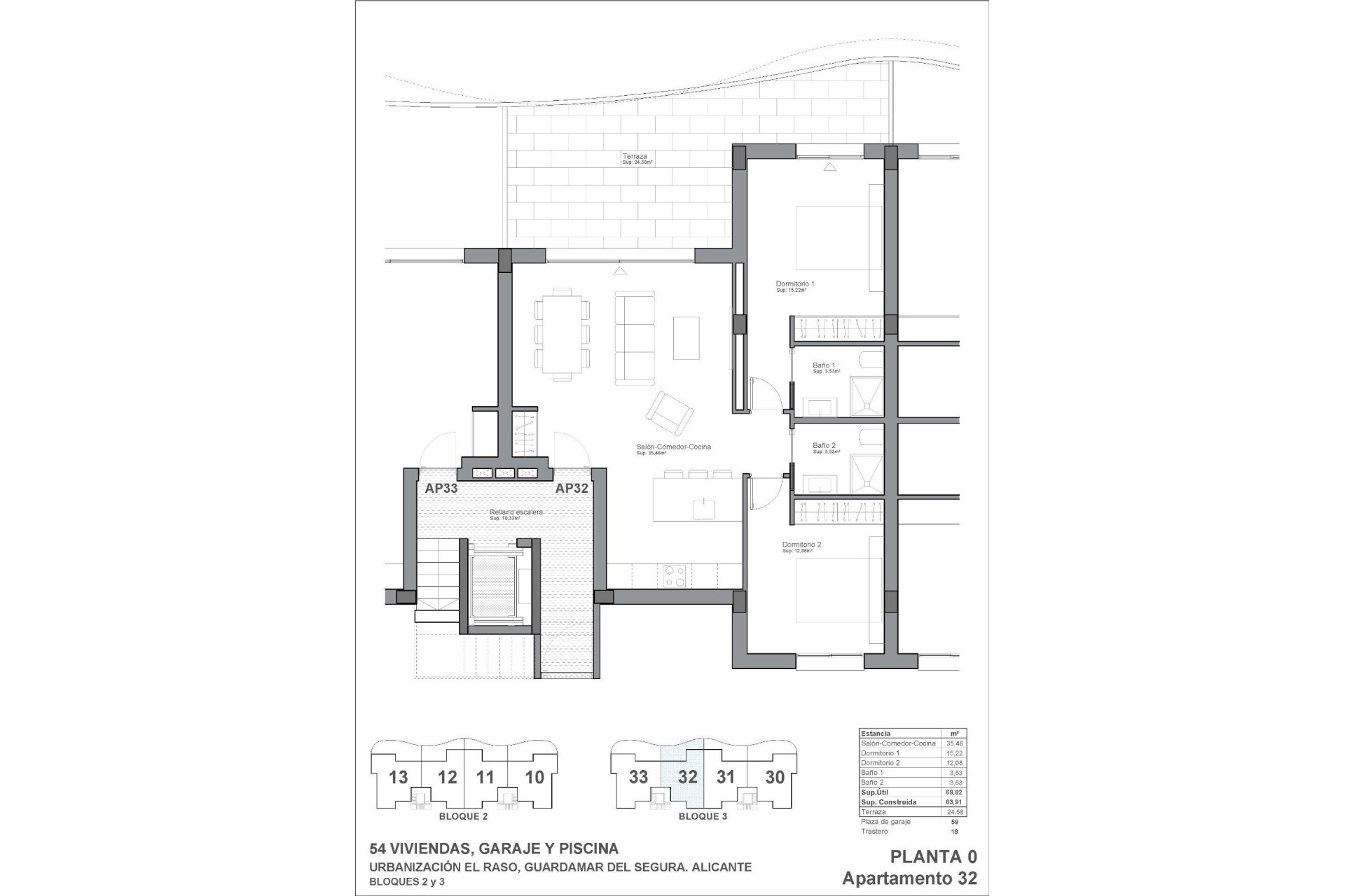 Nouvelle construction - Apartment - Guardamar del Segura - El Raso